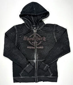 Hard Rock Cafe Pigeon Forge Full-Zip Hoodie Jacket Women's Size XL - Picture 1 of 4