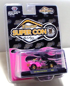 M2 Machines Gold Chase Supercon 2021 1941 Willys Coupe Gasser 1:64 Diecast - Picture 1 of 3