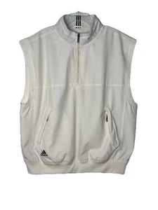Chaleco cortavientos Adidas Clima Shell aire libre talla XL blanco roto sin mangas golf - Imagen 1 de 11