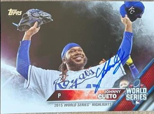 Johnny Cueto Autographed 2016 Topps #61 - Picture 1 of 1