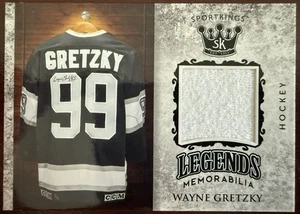 🔥Wayne Gretzky Used Patch – 2018 Sage Sportkings Legends – Offers Welcome 🔥 - Bild 1 von 2