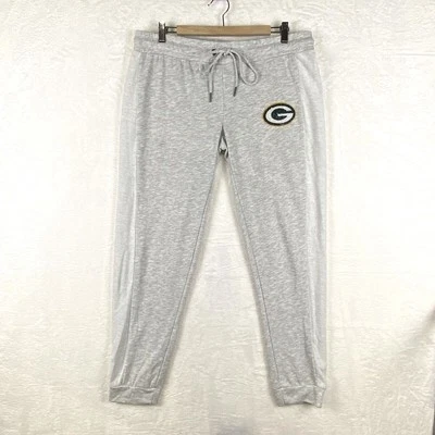 NFL Green Bay Packers Mujer L Ropa de dormir Pantalones Pantalones deportivos Estrás Fútbol Foto 1 de 4