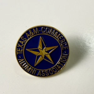 Texas A&M University Commerce Alumni Association Anstecknadel ~ Clutch Rückenverschluss ~ 1" - Bild 1 von 5