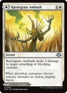Razorgrass Ambush - Near Mint MTG Modern Horizons 3 - Picture 1 of 1