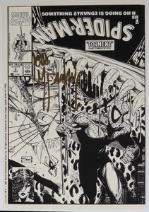 SPIDER-MAN #3 KEEPSAKE COLLECTION~SIGNED TODD McFARLANE~COMIC IMAGES~1990~COA - Picture 1 of 3