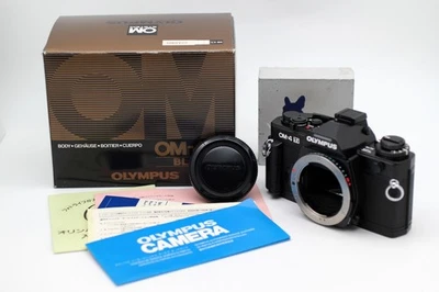 [Fast unbenutzt mit Box] Olympus OM-4Ti schwarze analoge... - Bild 1 von 4