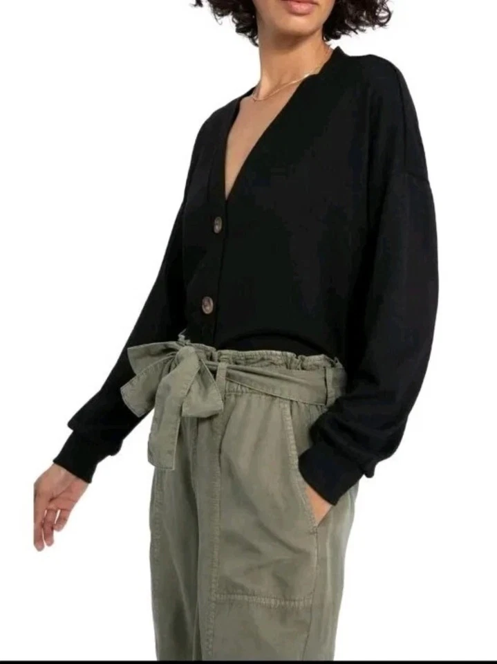 SOCIAL STANDARD by Sanctuary Ladies Daytripper Cardigan Black XSmall