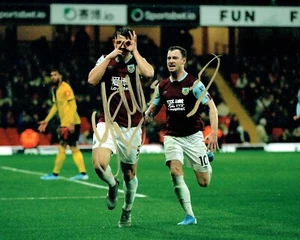 James TARKOWSKI SIGNED Autograph 10x8 Photo 1 + Dealer COA Burnley FC Football - Imagen 1 de 1