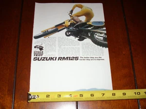 1983 SUZUKI RM125  ORIGINAL ARTICLE - Picture 1 of 3