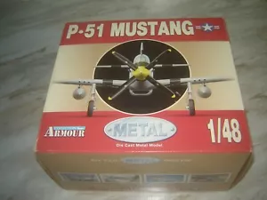 Armour Collection Metal P-51 Mustang "Shark Mouth" Korean War Ace 1:48 Scale - Picture 1 of 7