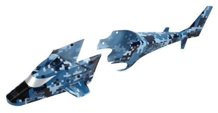 Force RC FCE2027 MH-35 Canopy Blue - Image 1 of 1