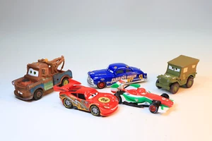 Disney Pixar Cars 3 Bundle Lighting McQueen Hudson Hornet Tow Master Diecast VGC - Picture 1 of 19