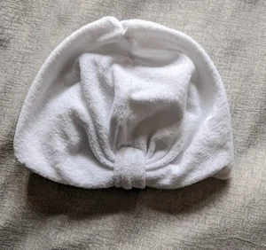 NEW John Lewis White Hair Town Turban | Towel Wrap | No Longer Available - Picture 1 of 5