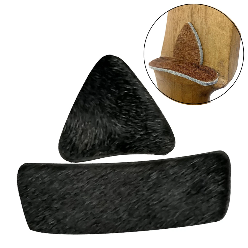 3 Set Traditional Leather Arrow Rest Silent Plate Archery Recurve Bow Shooting - Image 1 of 4