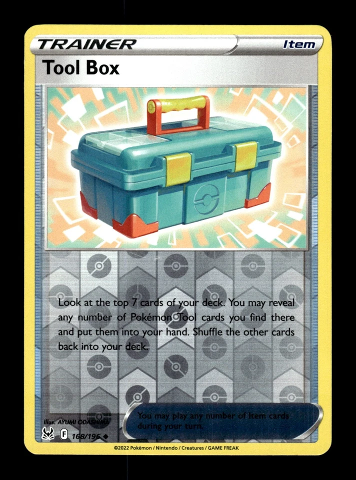Pokemon Lost Origins Tool Box 168/196 U  Reverse Holo - Image 1 of 1