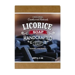 Licorice Soap Bar - All Natural Perfume Free - Picture 1 of 8