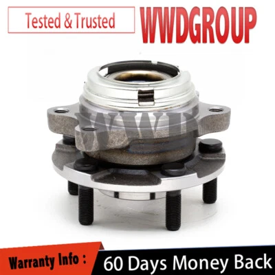 Front Wheel Hub Bearing Assembly For INFINITI Q50 Q60 Q70 G37 QX50 QX70 M35 AWD Foto 1 de 4