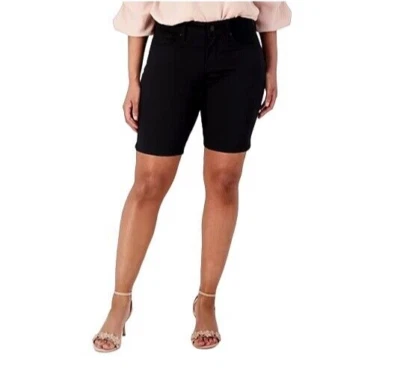NYDJ Ella Short- Black 8P A591706 - Image 1 of 4