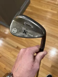 Callaway X Tour Forged 2006 50-11 50° AW Wedge Factory Steel Flex Rusted Finish - Picture 1 of 8