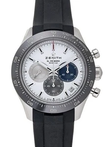 Zenith Chronomaster Sports 03.3100.3600/69.R951 White/Grey/Blue New - Picture 1 of 3