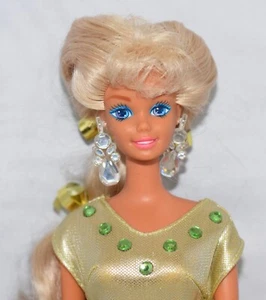 Barbie bambola Mattel Sparkling Jewels 1966 moda glitterata capelli biondi occhi azzurri - Foto 1 di 8