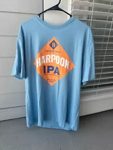 Harpune IPA Brauerei Glacier Lake blau T-Shirt Herren L NEU mit Etikett - Bild 1 von 6