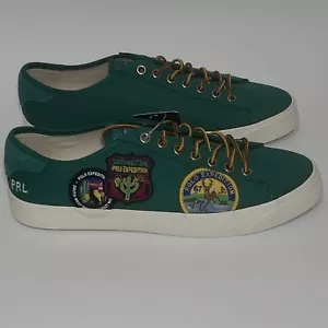 Polo Ralph Lauren Nelson Exped Sportsman Wildlife Patch Camp Shoe Men Size 10.5 - Picture 1 of 8