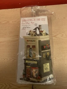 department 56 christmas in the city East Village Shops Oxford Schuhe Brandneu - Bild 1 von 7
