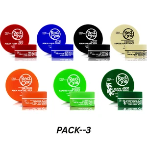 RedOne Hair Styling Wax Firm Hold Hair Gel Wax 150ml x3 - Picture 1 of 8