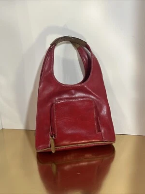 Bolsa tote de couro sintético borgonha NINE WEST - Imagem 1 de 4