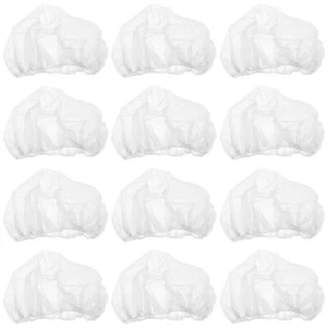 50 Pezzi Copri Capelli Uomo Traspirante a Funghi per Alimenti da Lavoro - Foto 1 di 12