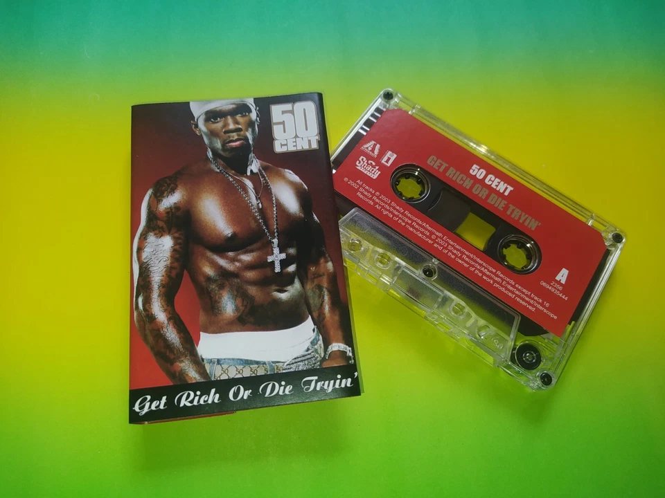 50 cent - Get Rich Or Die Tryin'  Cassette tape - Image 1 of 4