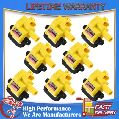 8X Bobinas de encendido para 98-02 Chevrolet Camaro 2500/C3500HD/B7 5,7/8,1 L V8 UF192 Foto 1 de 4