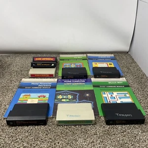 Texas Instruments Game Cartridge Lot Ti99/4a Lot Of 8 Games And Software - Picture 1 of 7