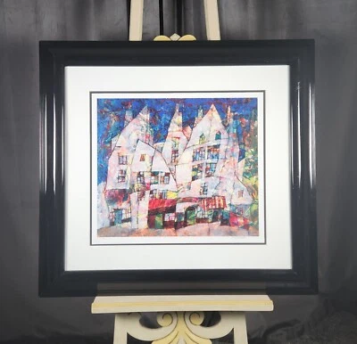 Seriolitografía firmada y numerada Harry Guttman "Paris Nights Embellished" 30×30 Foto 1 de 4