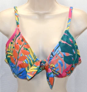 Kona Sol Bikini Oberteil Mehrfarbig Größe L Neu ohne Etikett Nylon Elasthan Polyester - Bild 1 von 3
