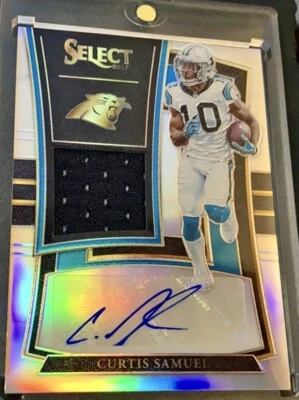 💎PRISTINE💎2017 Select Curtis Samuel RPA Holo/Silver PRIZM #’d /199 SP👀RARE💥 - Image 1 of 4