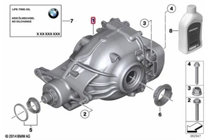 Genuine BMW F25 X3 N20 E70 X5 M57N2 Rear Axle Drive Manual 3310602984 - Picture 1 of 2