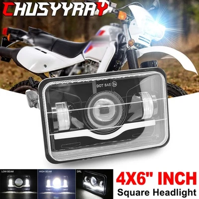 4x6" LED Headlight Hi-Lo Beam Projector fit For Honda XR250 XR250L XR650L XR650R - Image 1 of 4