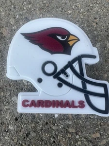 VINTAGE NFL ARIZONA CARDINALS RUBBER STANDING BOARD FRIDGE MAGNET 2025 EDITION - Picture 1 of 3