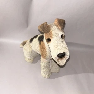 Wired Hair Fox Terrier Figurine Animal Classics - Picture 1 of 8