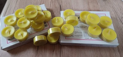 Partylite 24 Teelichter  DUFT "Wild Lemongrass Citronella" Lemon-Zitrone NEU OVP - Bild 1 von 3