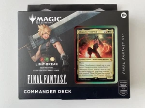 Limit Break Commander Deck Final Fantasy VII MTG - Picture 1 of 4