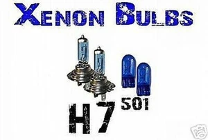 Rover 25 45 75 MGF MG ZS ZR TF all Xenon Bulbs h7 & 501 - Picture 1 of 1