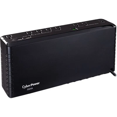 CyberPower SL700U-R 700VA/370W, 8 Outlets UPS System - Certified Refurbished - Image 1 of 4