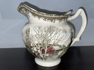 Johnson Brothers The Friendly Village Ceramic Pitcher 6”x 7” Excellent Condition - Picture 1 of 4