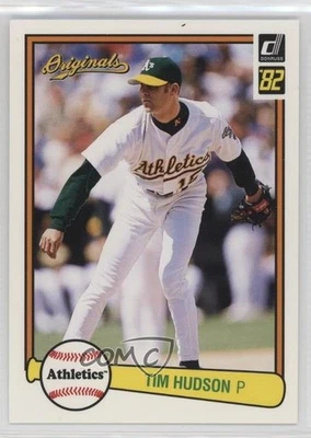 2002 Donruss Originals Sample Silver Tim Hudson #55 - Image 1 of 2