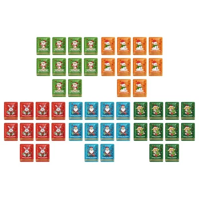 10Pcs Christmas Theme Facial Mask Hydrating and Moisturizing Skin Care Face Mask - Image 1 of 3