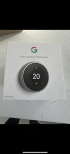Google Nest Learning Thermostat (3rd Generation) Smart Thermostat - T3028GB) - Picture 1 of 6