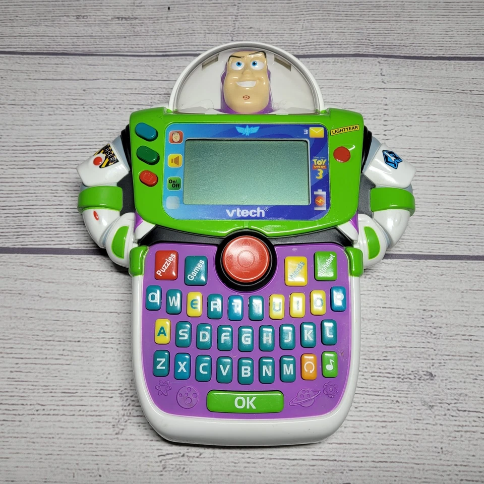 Disney Pixar Vtech Buzz Lightyear Toy Story Handheld Electronic Learn & Go PARTS - Image 1 of 4